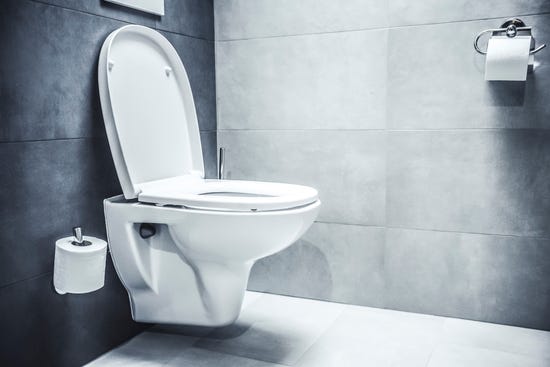 Modern clean Toilet