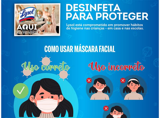 Poster Como usar máscara