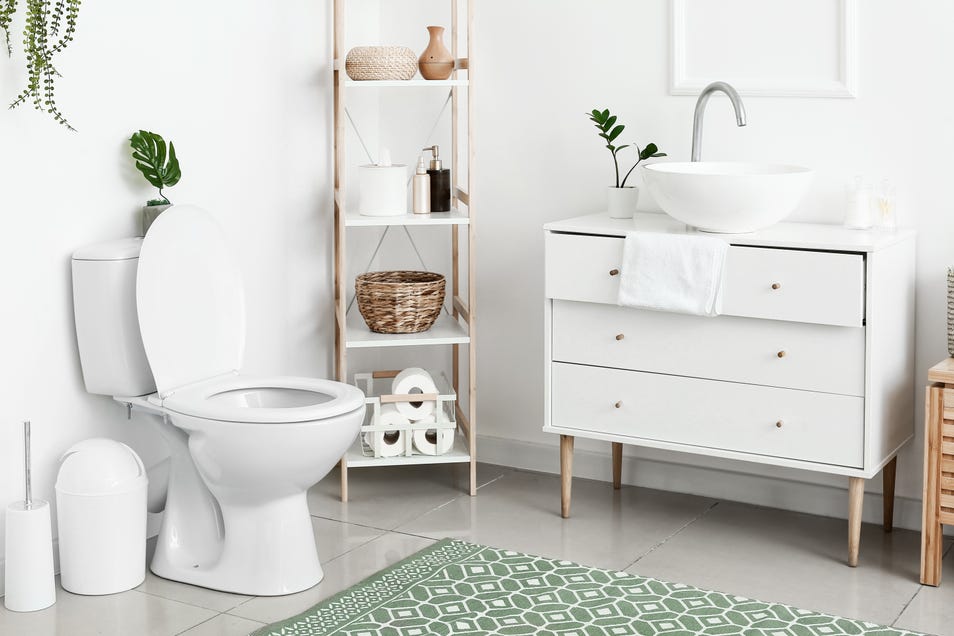Toilet pit cleaning