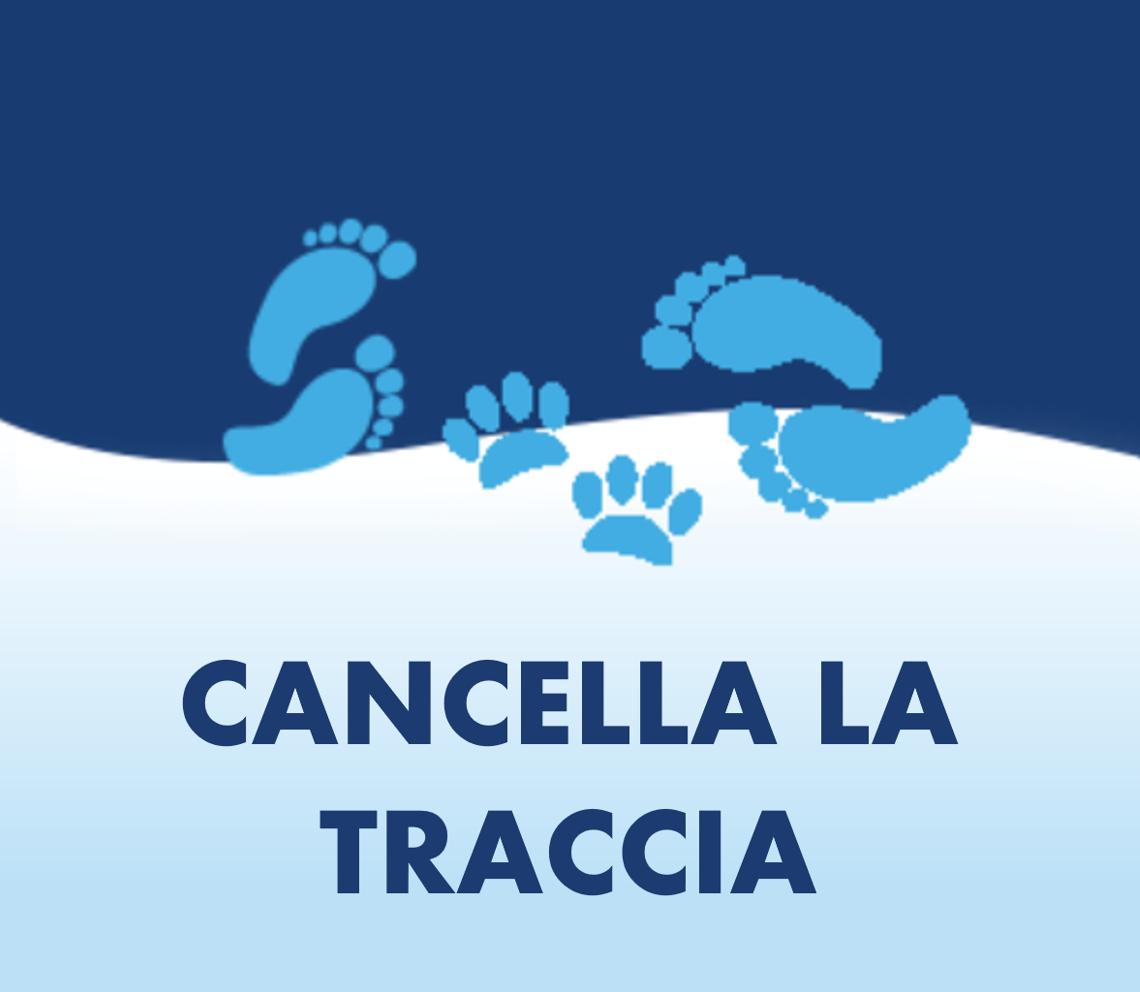 CANCELLA LA TRACCIA