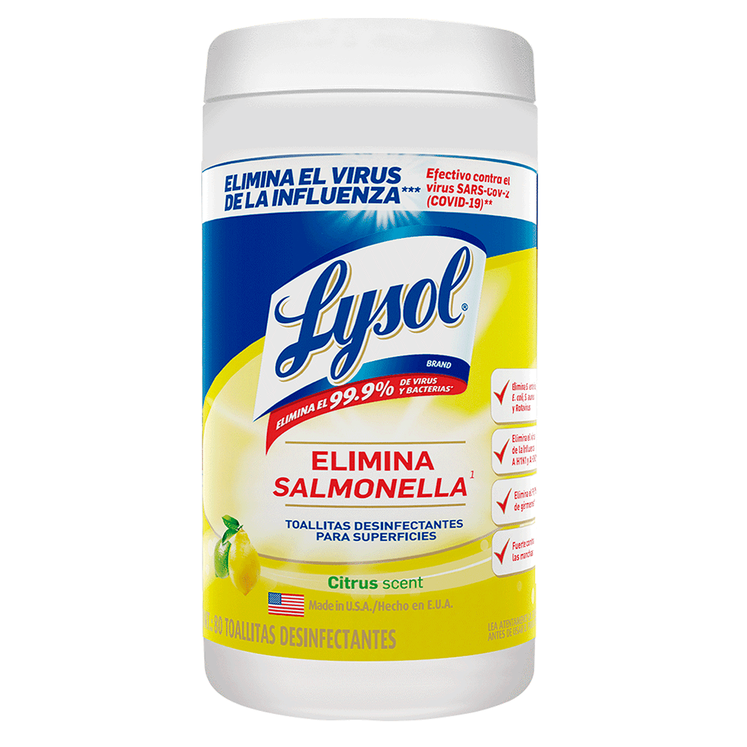 Lysol Toallitas Citrus