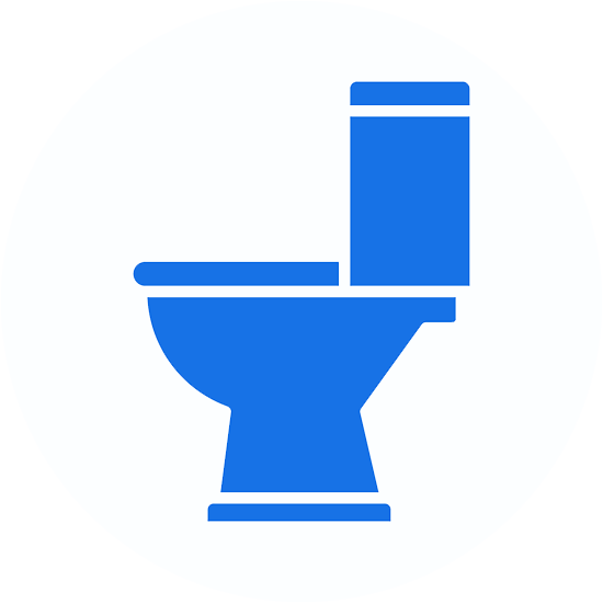 ícono de baño