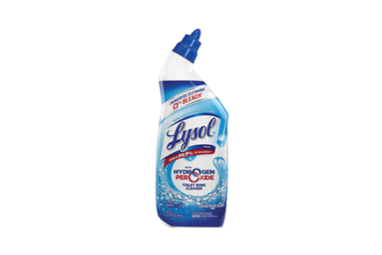 Lysol Brand Power  & Free Toilet Bowl  Cleaner with  Hydrogen Peroxide