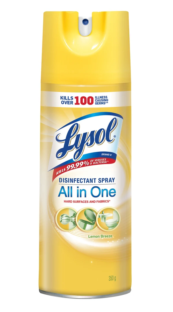 Lysol Disinfectant Spray - Lemon Breeze | Lysol CA