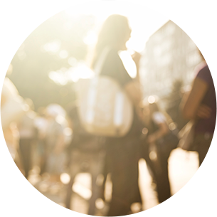 Putting contact lens in eye