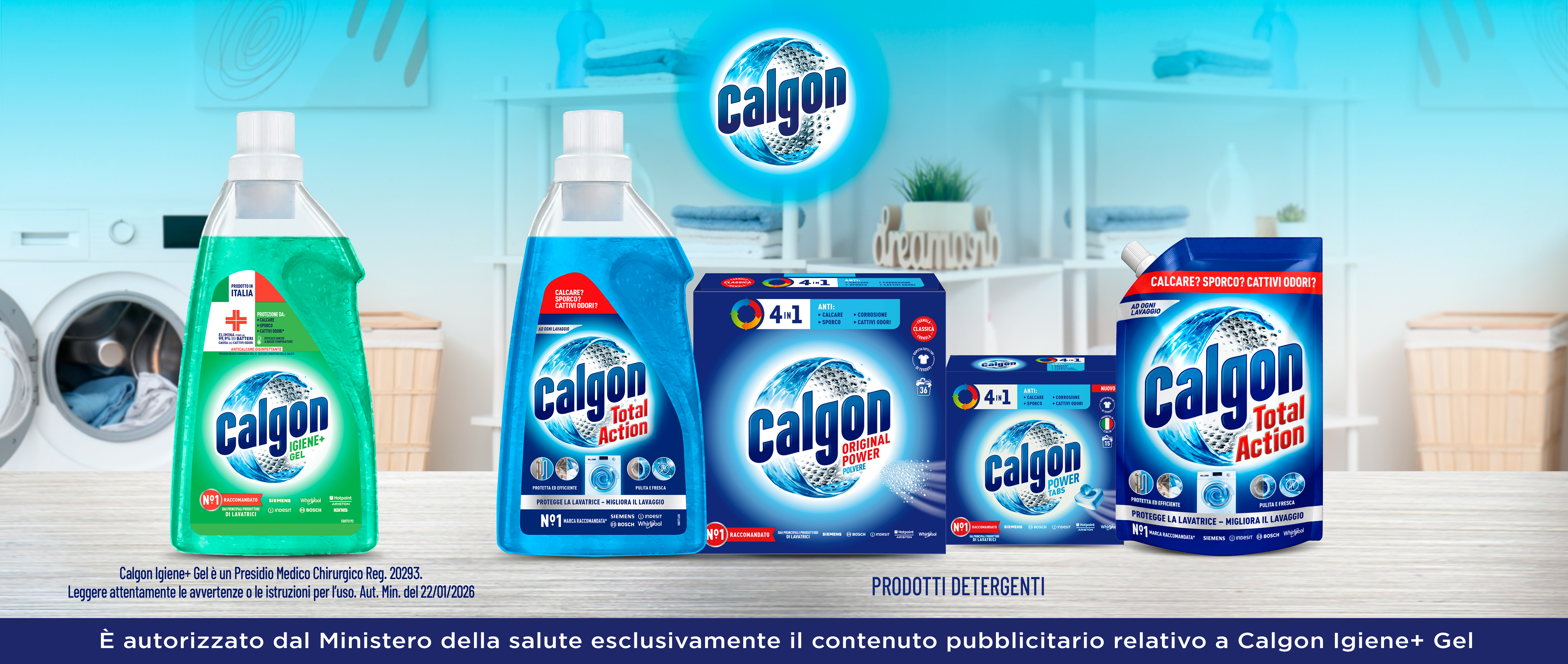 Calgon products banner