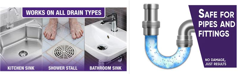 Works on all drain types