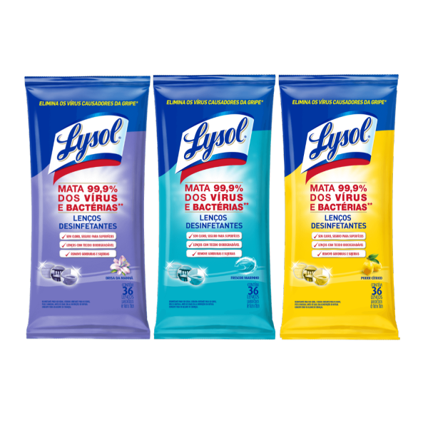 Lenços Desinfetantes