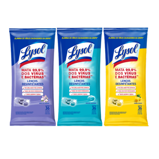Lenços Desinfetantes
