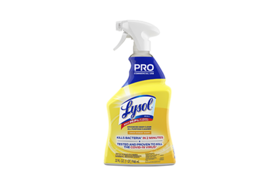 Professional Lysol  Advanced Deep Clean  All Purpose Cleaner