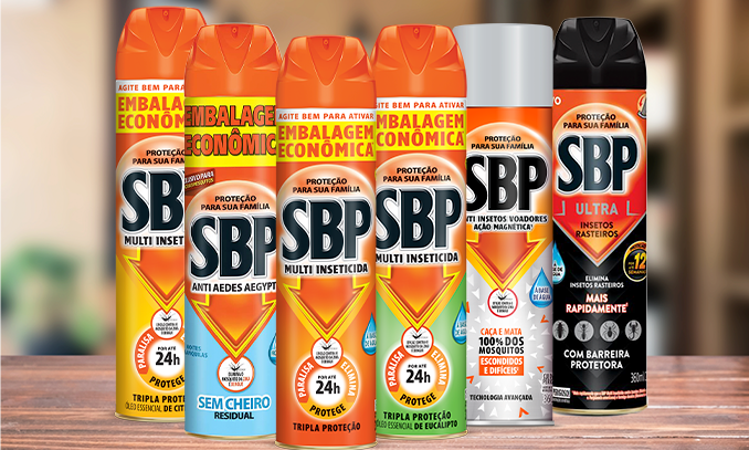 Quais precauções tomar ao aplicar SBP Inseticida Aerossol?