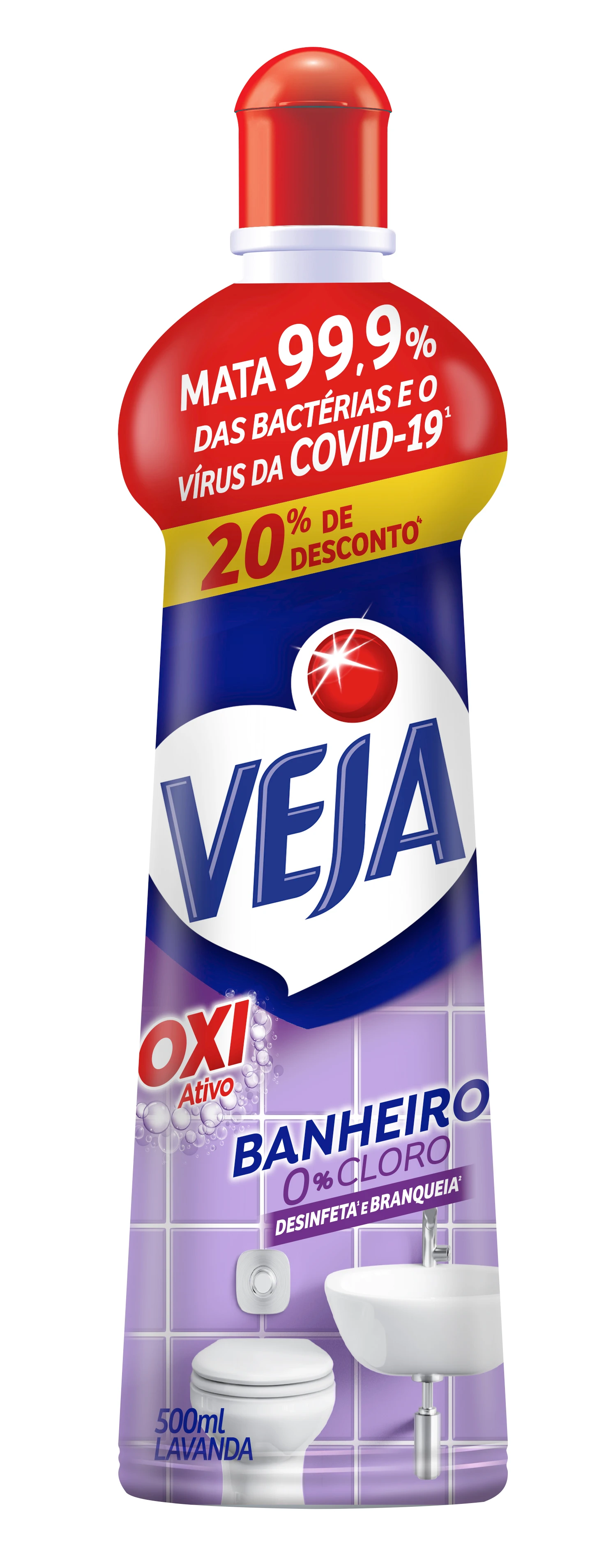 Veja® Banheiro Antibac sem Agressão do Cloro | Veja