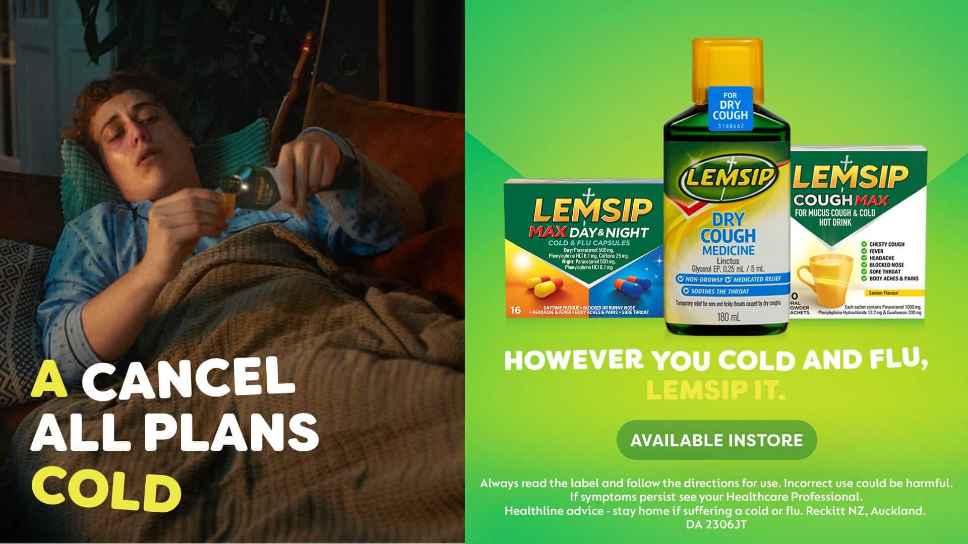 Lemsip Max Day & Night Cold & Flu  Capsules 16pk