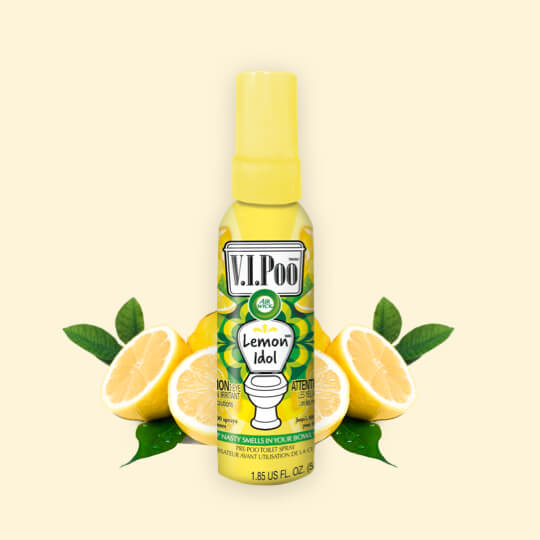 Vaporisateur pour la toilette V.I.Poo<sup>MC</sup> Lemon Idol<sup>MC</sup>