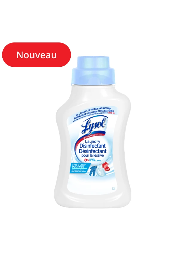 Désinfectant pour la lessive Lysol – Pur et frais | Lysol CA