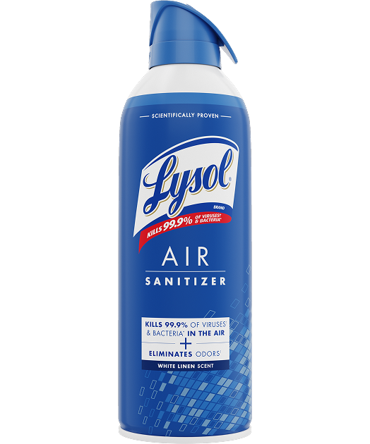 Lysol Air Sanitizer White Linen Fragrance