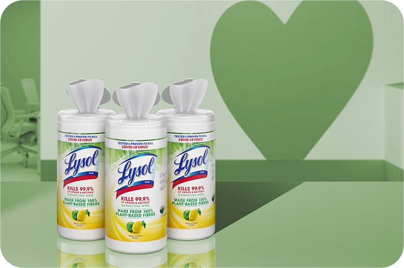 Every Lysol wipes