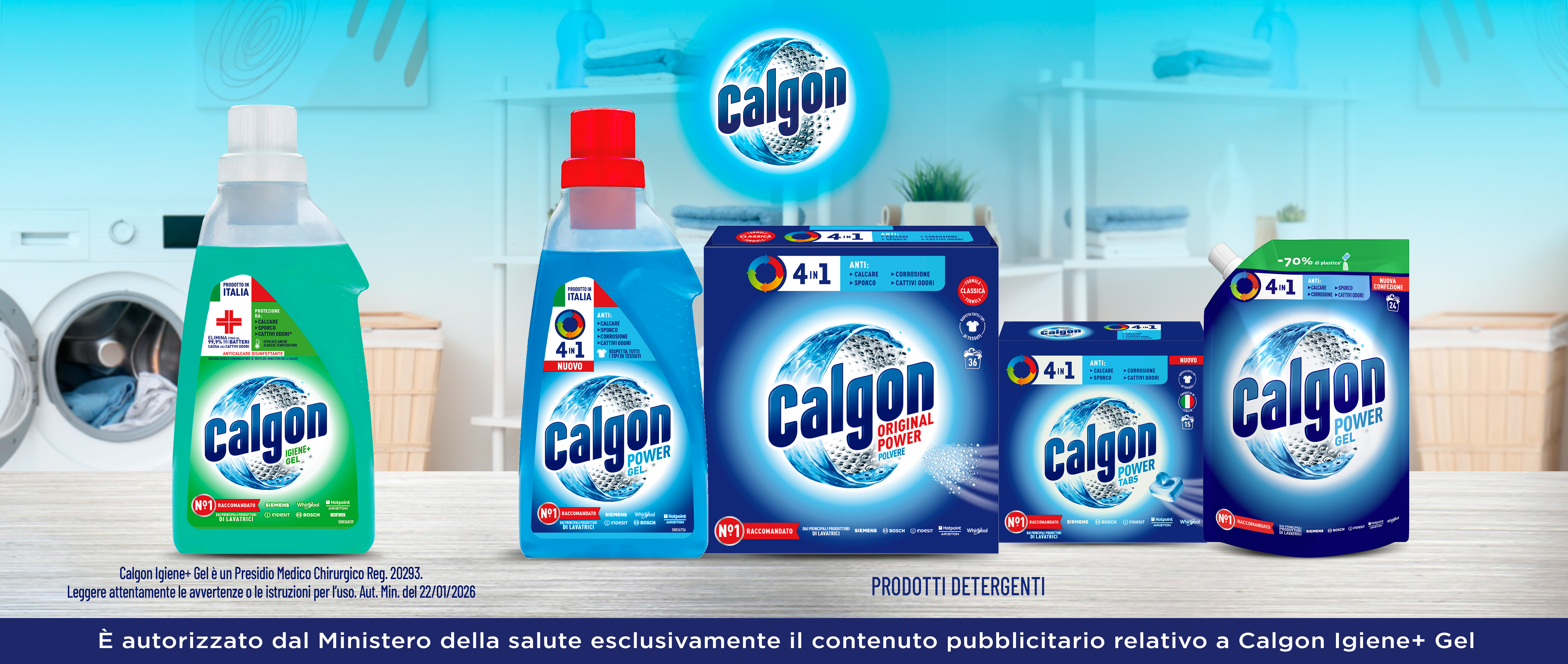 Calgon products banner