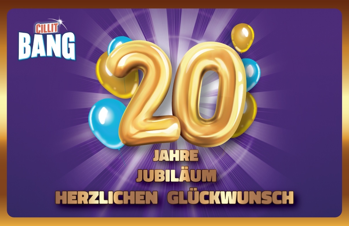 Cillit Bang - 20 Jahre Jubiläum Gewinnspiel