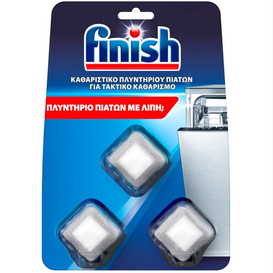 Finish καθαριστικό πλυντηρίου πιάτων σε ταμπλέτες