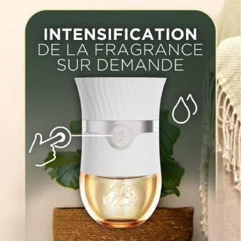 Intensification de la fragrance sur demande