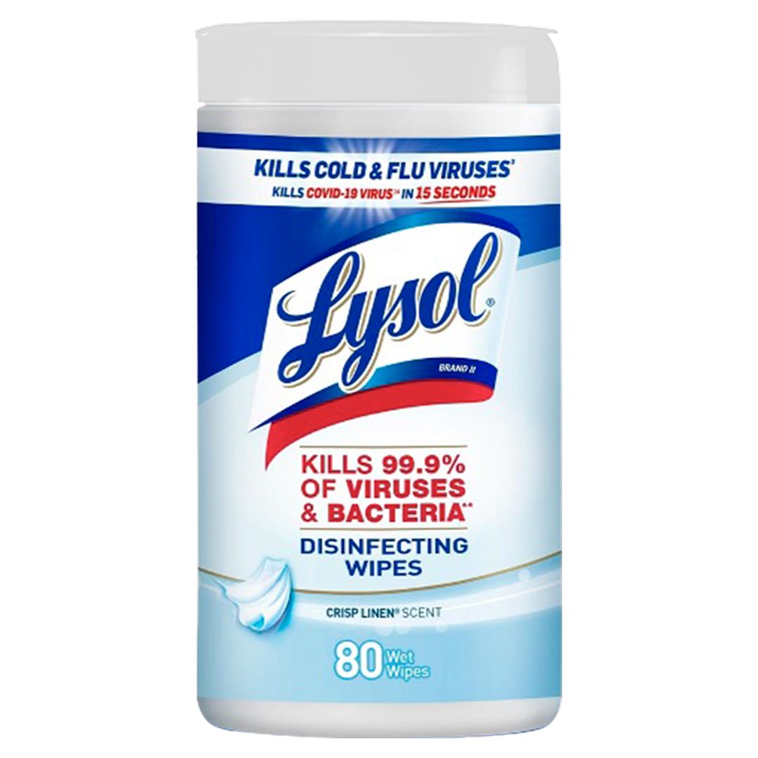 Toallitas Desinfectantes para Superficies Lysol® aroma a fresco