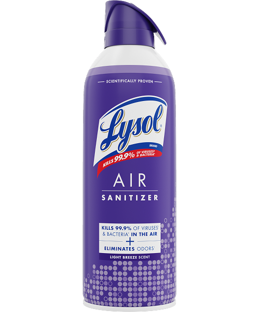 Lysol Air Sanitizer Light Breeze Fragrance