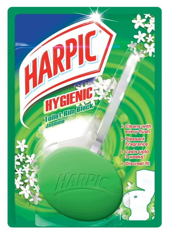 Harpic Hygienic Jasmine Toilet Rim Block Online | Harpic
