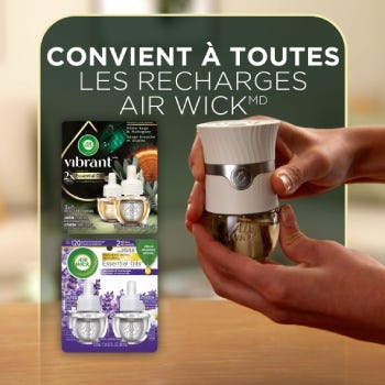Convient à toutes les recharges Air Wick