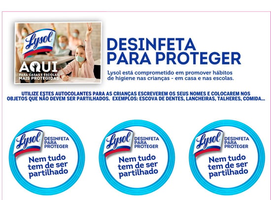 Autocolante Mostrar/Trocar