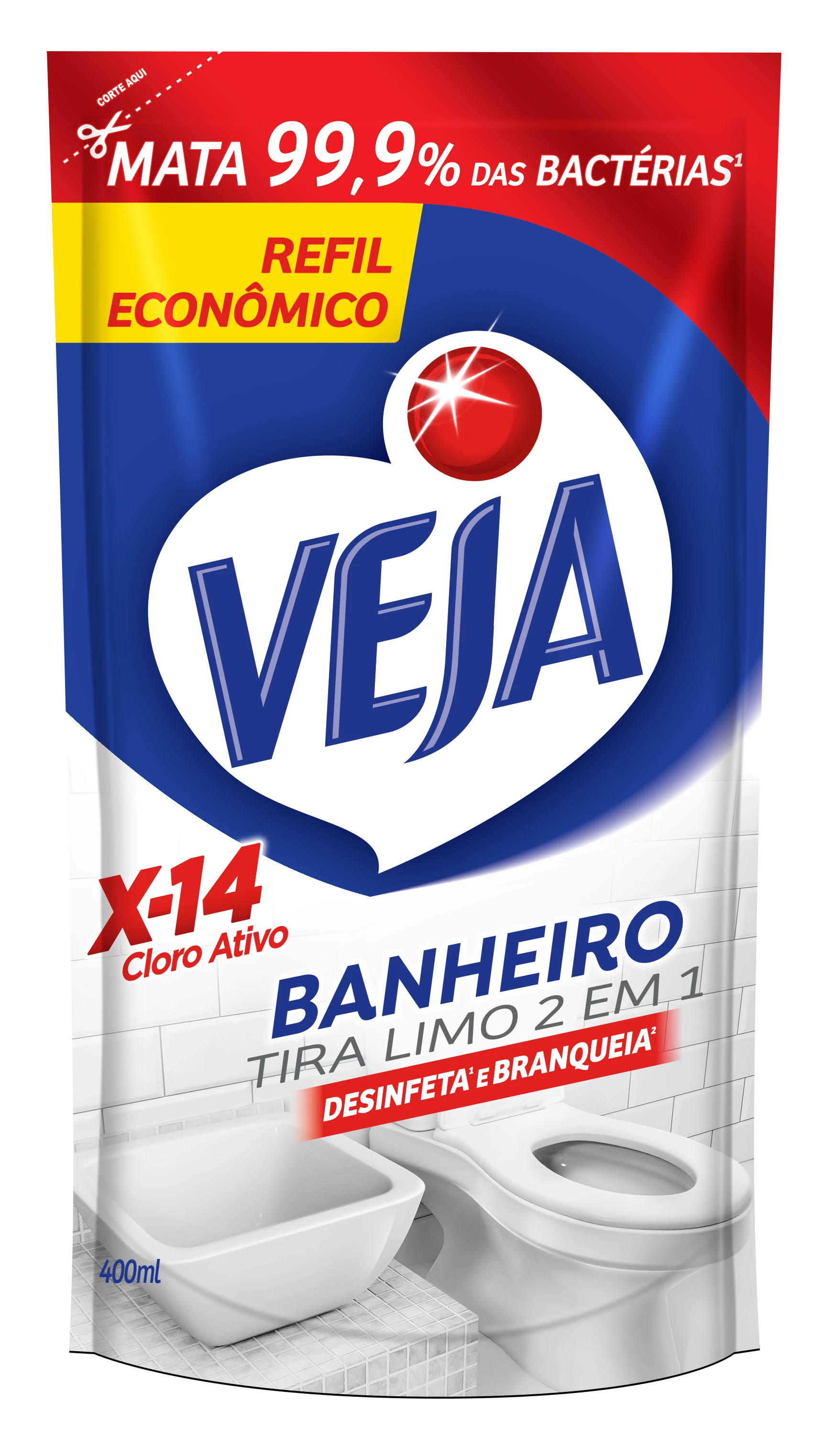 Veja® Banheiro X-14 Tira Limo | Veja