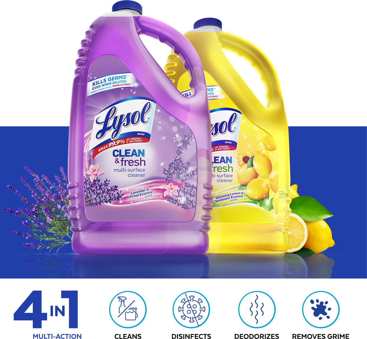Lysol Clean & Fresh products