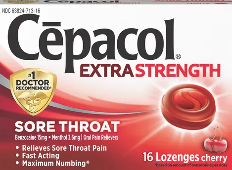 Cēpacol® Extra Strength Lozenges - Cherry