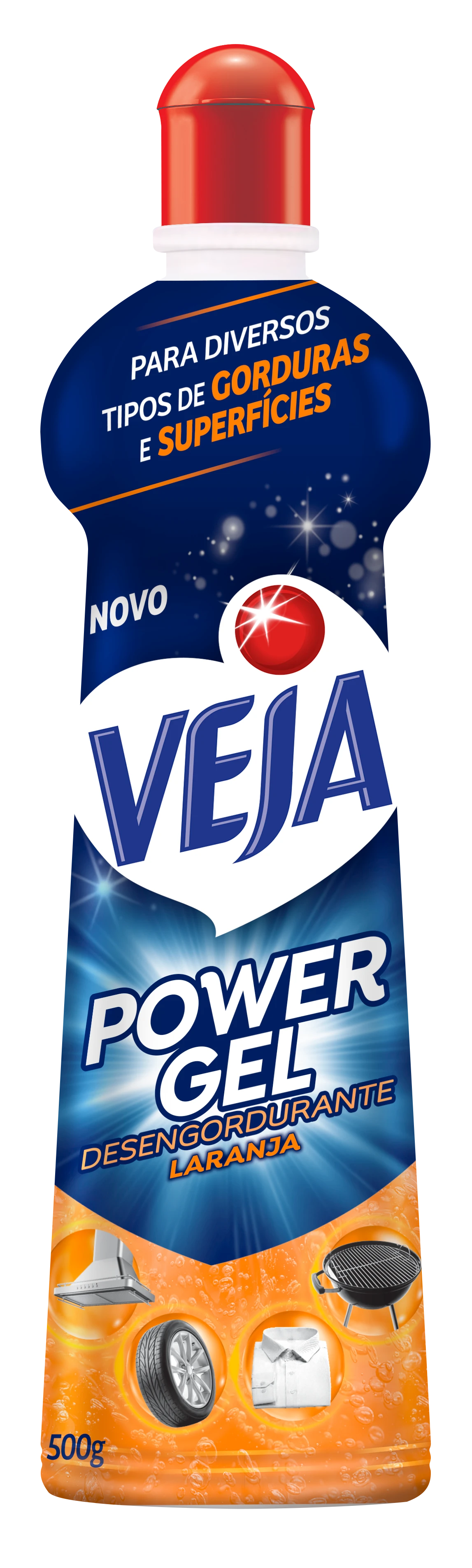 Veja® Power Gel Laranja para sua Casa | Veja