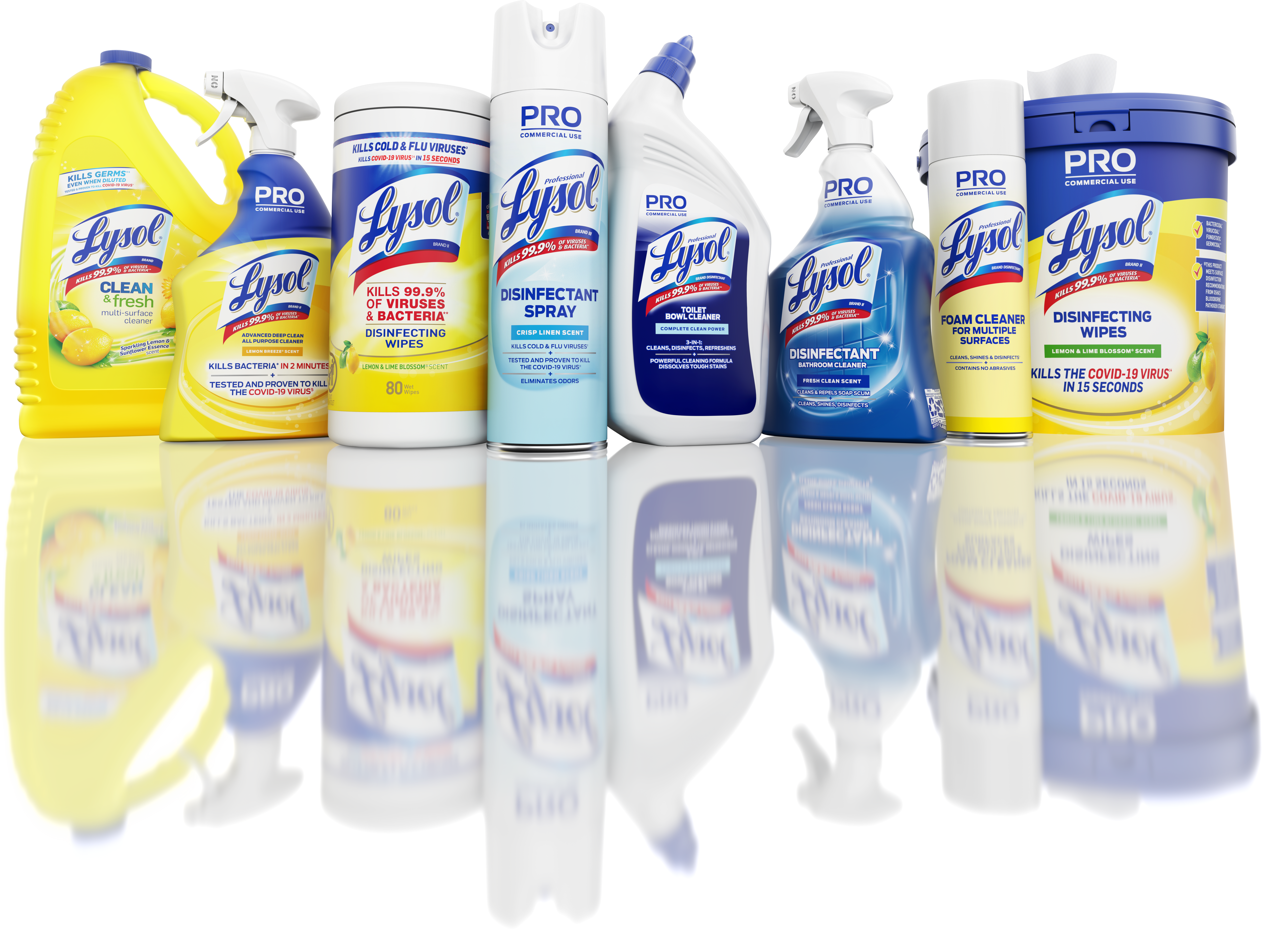 Image of product lineup