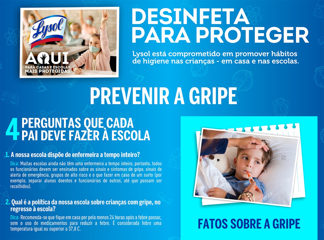 Poster Prevenir a Gripe