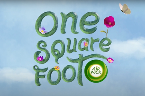 One Square Foot is all it Takes!