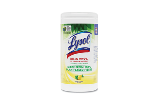 Lysol Disinfecting  Wipes with Citric Acid