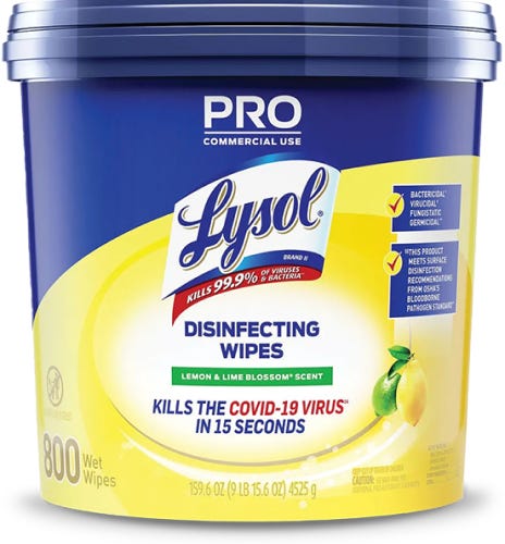 Lysol Disinfecting Wipes 800 Ct. 
