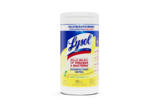 Lysol Disinfecting Wipes 80ct Wipes