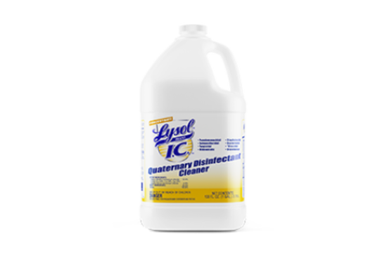 Lysol Brand I.C.  Quaternary Disinfectant  Cleaner