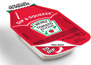 Heinz takes dip into multifunctional packaging with new ketchup packet