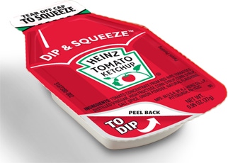 Heinz takes dip into multifunctional packaging with new ketchup packet