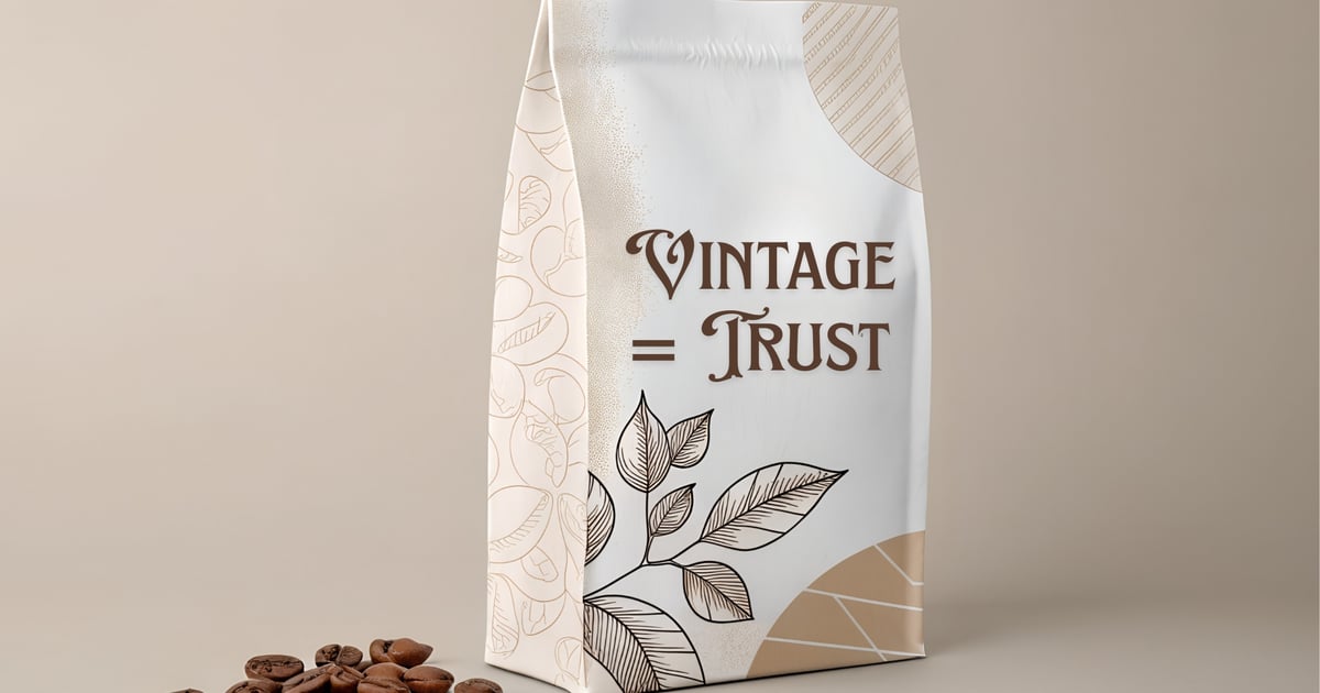 Why Old-School Labels Make You Trust a Product More