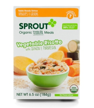 Sprout Foods unveils organic toddler meals