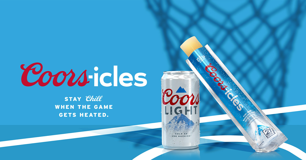 Coors Light Adds BeerFlavored Ice Pops to Lineup