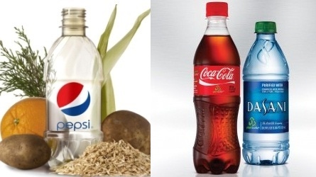Coke, Pepsi pushing bio-based bottles
