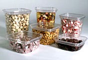 Biopolymer containers