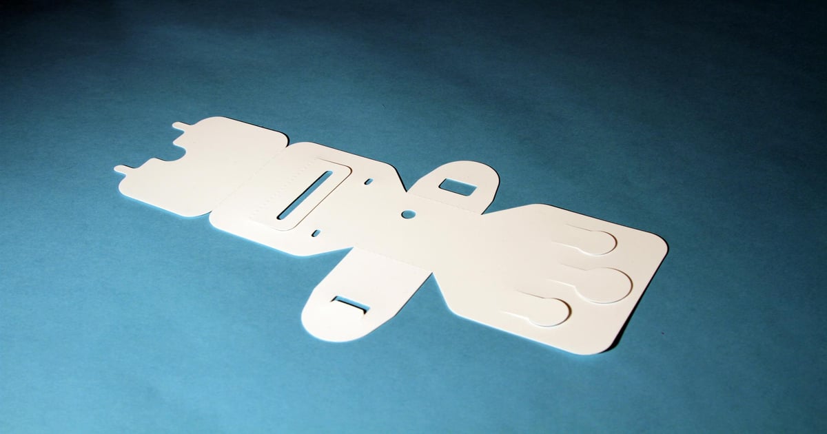 Considering a die-cut insert card for medical device protection, susta