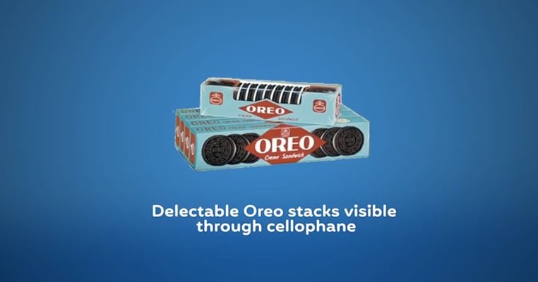 Oreo Embossment 100 Years of Oreo Packaging Design
